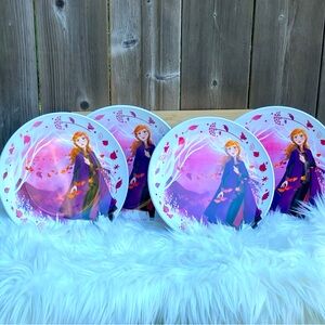Set of 4 “Frozen - Hanna” Desert Plates